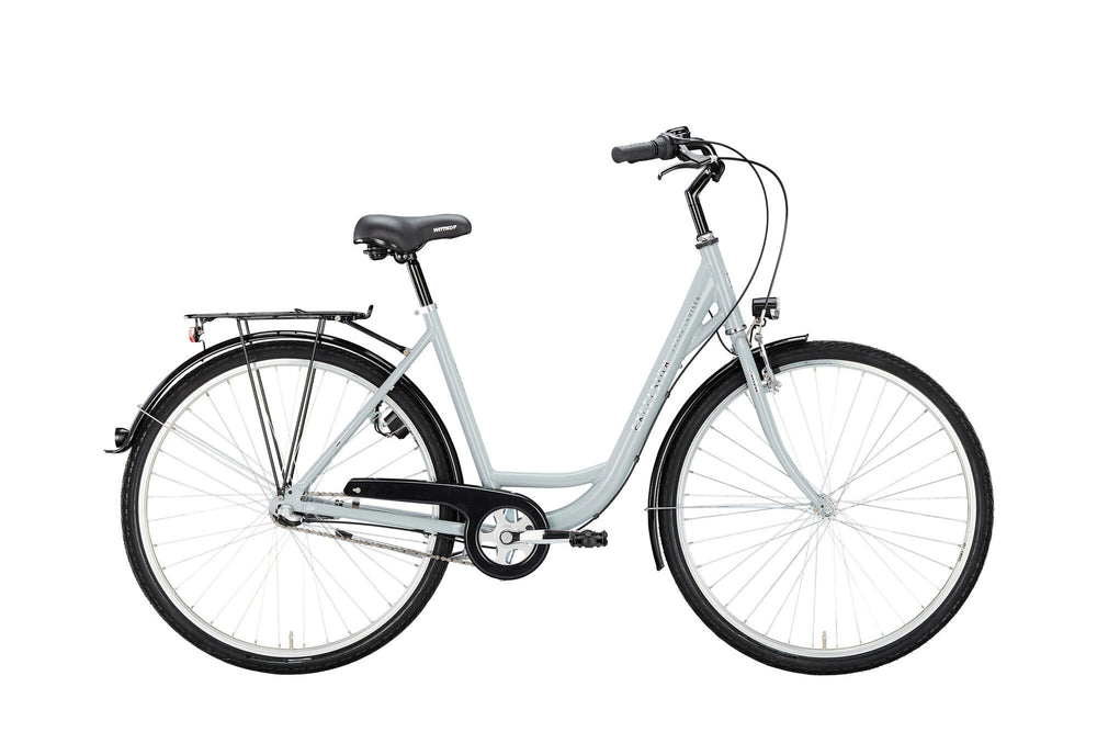 Excelsior stadsfiets road cruiser alu mod. 24 bike excel.road cruiser 28 46 low entry 3sp grey