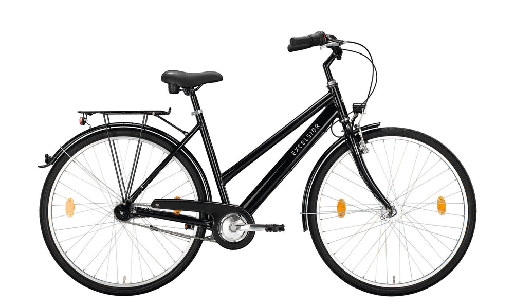Excelsior stadsfiets road cruiser alu nd (#1) bike excels.road cruiser alu nd 28 51 3sp cb black