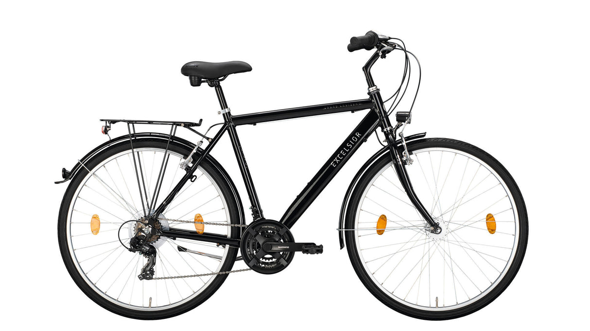 Excelsior trekking bike road cruiser 21 alu nd (#1) bike excels.road cruis.21 alu nd 28 55 21sp black