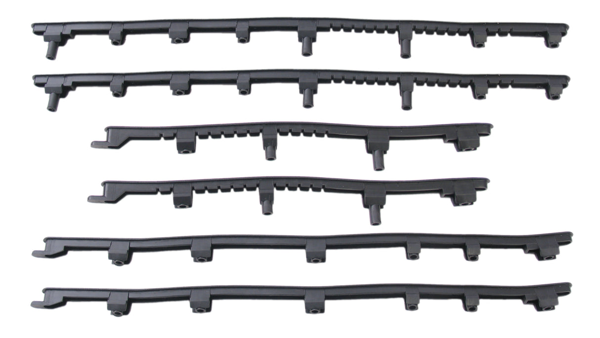 Edge Treeplankrubber set 6 feste s lx nero