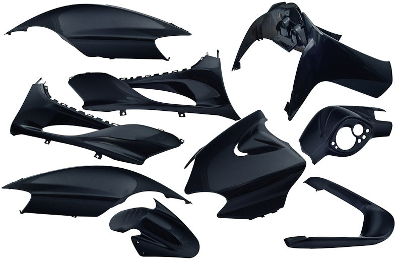 Kantenspeicher 9 -Stück für Yamaha Jog R MBK Machg - Metallic Black