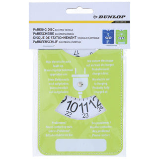 Parking disc for an electric vehicle