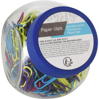 Paperclips in vetro pentola 190 pezzi