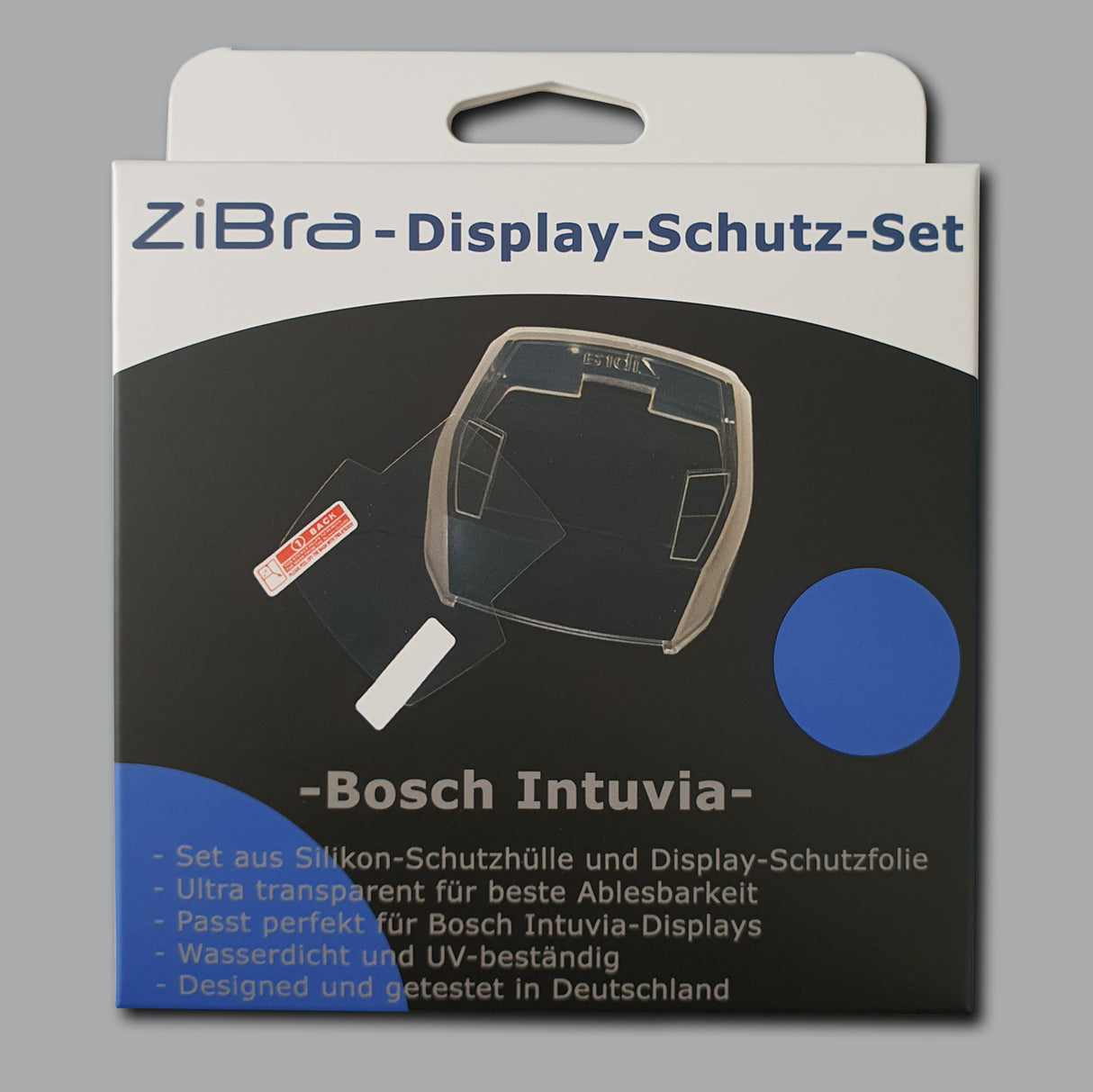 Tampa de exibição Zibra Bosch Intuvi