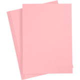 Creativ Company cardboard light red A4 220G, 10st.