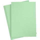 Creativ Company cardboard light green A4 220G, 10st.