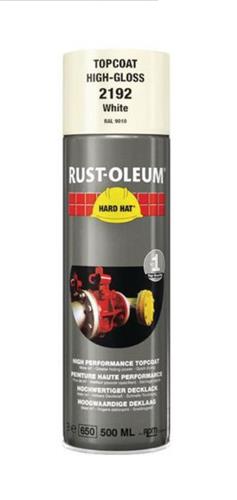 Rust-oleum sprayboks hvit ral9010 500ml