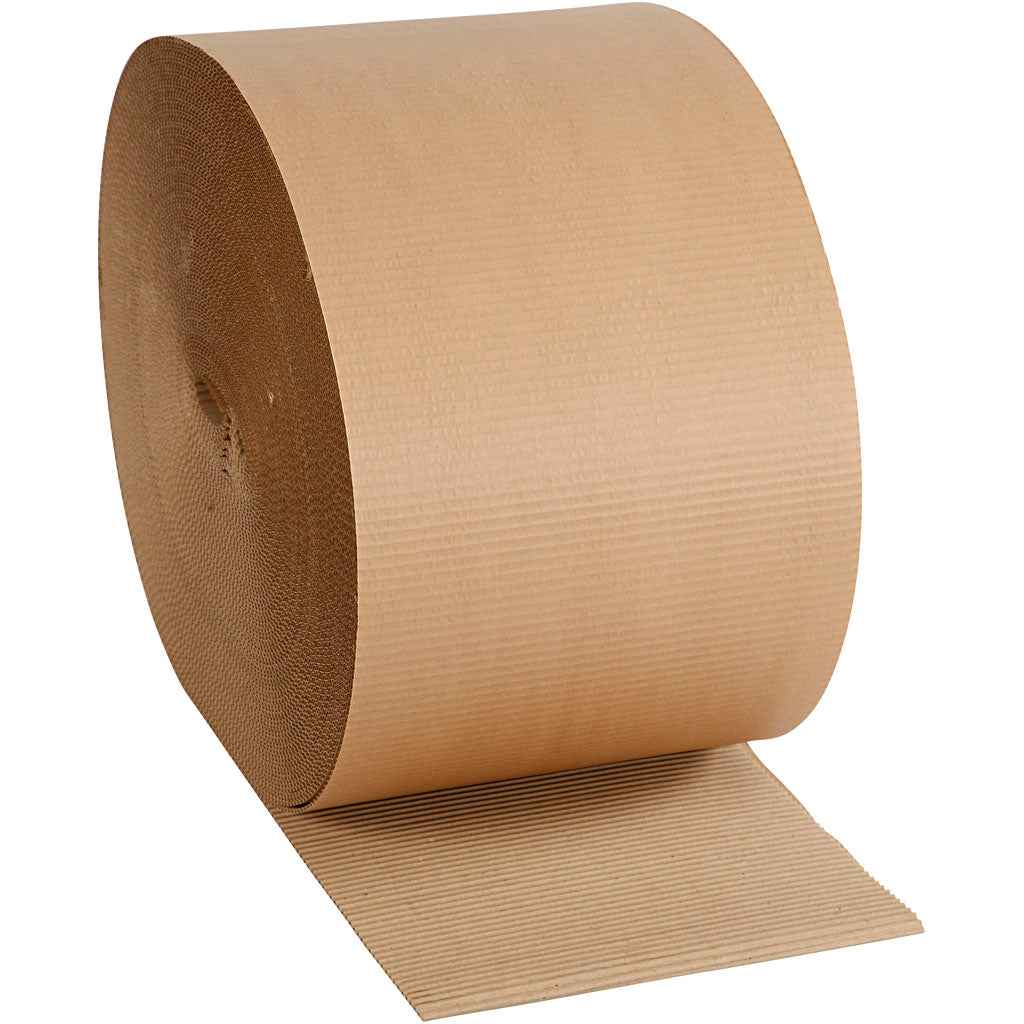 Corrugated cardboard, w: 30 cm, 70 m 1 roll