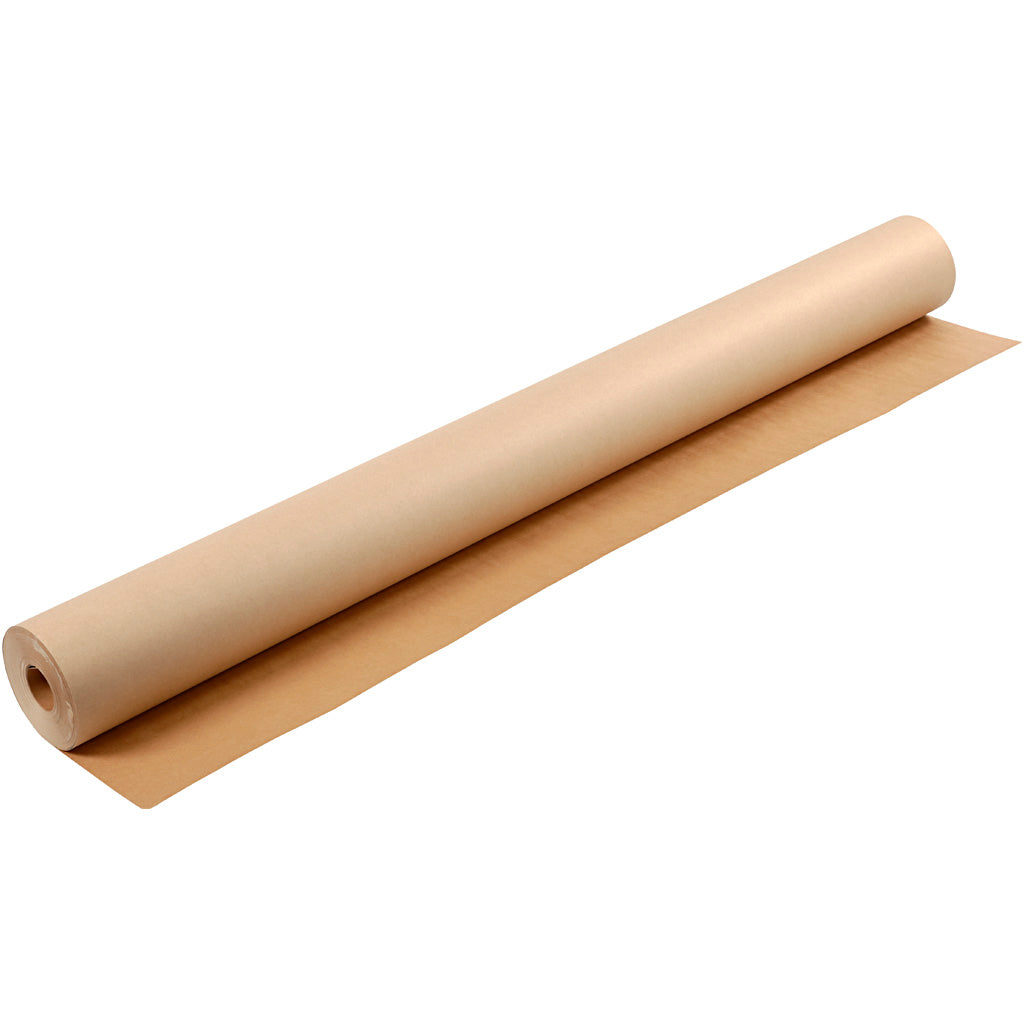 Creativ company kraft papier op rol, b: 150 cm, 200 gr, bruin, 50 m 1 rol