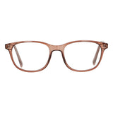 Spectrum reading glasses transparent brown 2.00