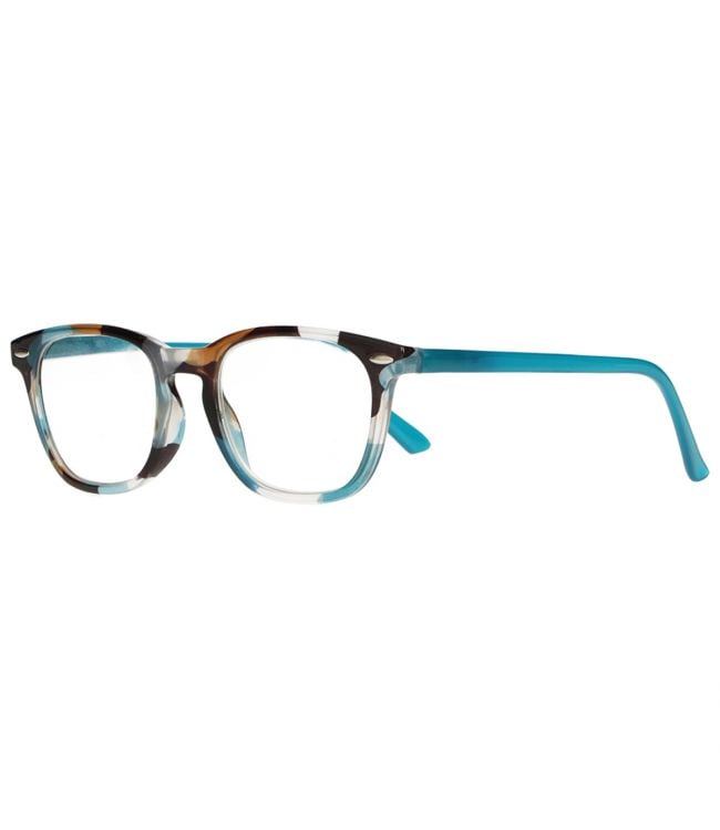 Spectrum Reading Glasses Blue Brown 1.00