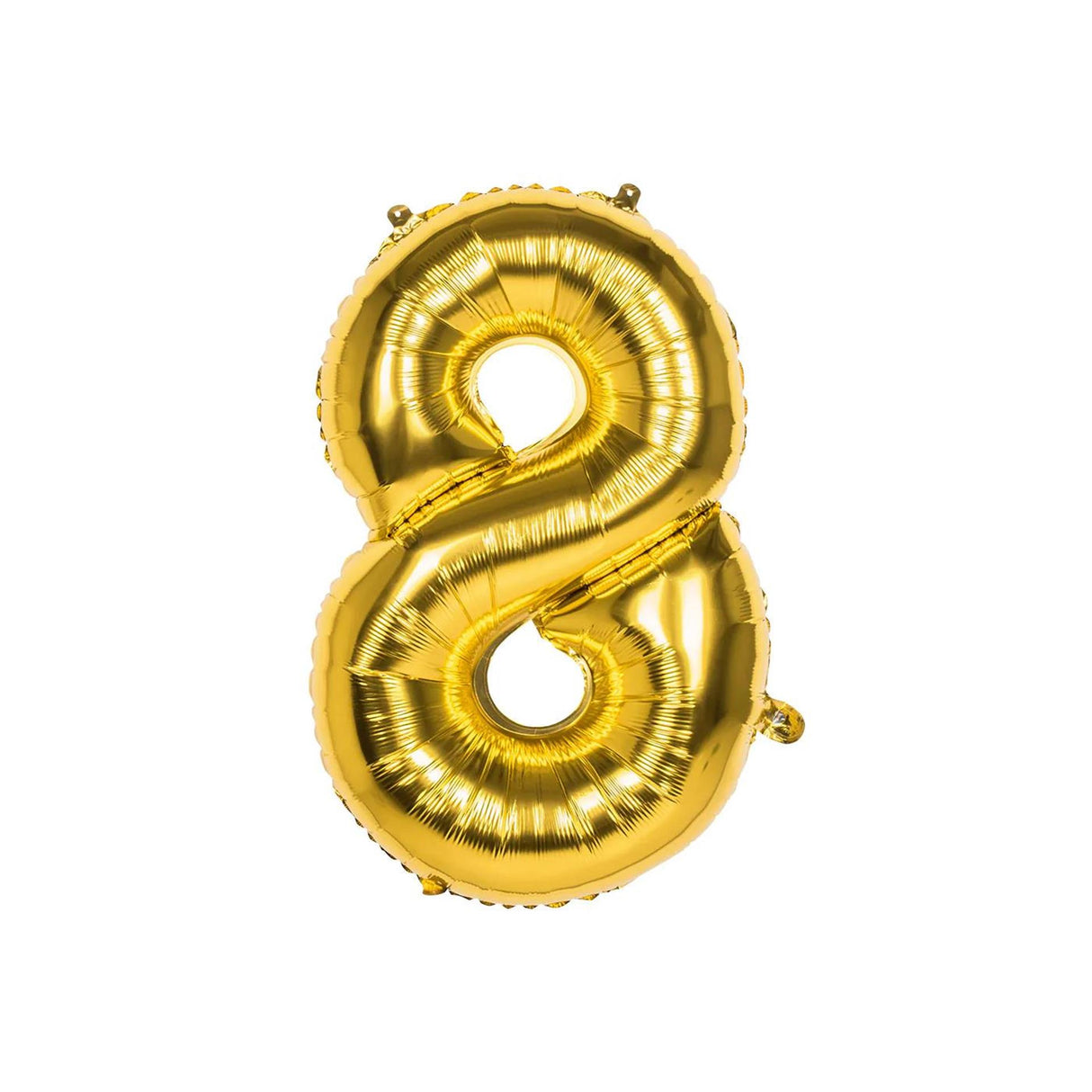 Boland folieballon 8 goud 86cm