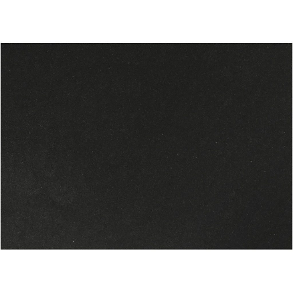 Creativ company kraft paper, A4, sheets 210x297 mm, 100 g, black, 20 sheets 1 box