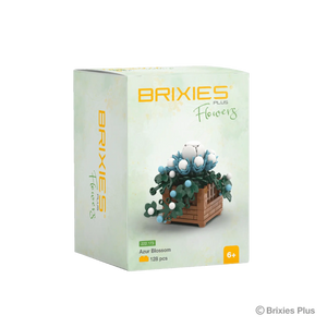 Oku Brixies Plus Flower Azure Blossom building blocks