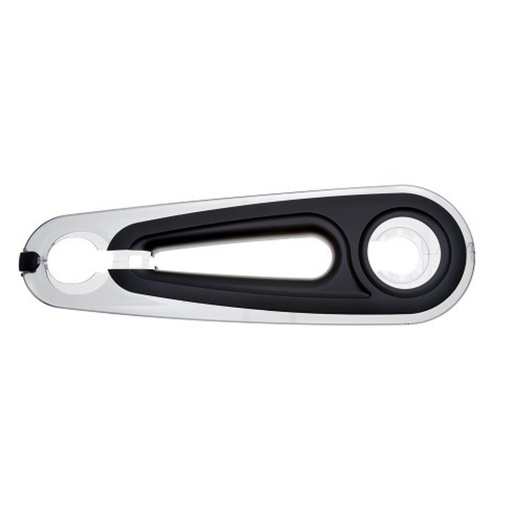 Chainman 28 polegadas multi-aberto 63,5 x 19,5 cm de fumaça preta