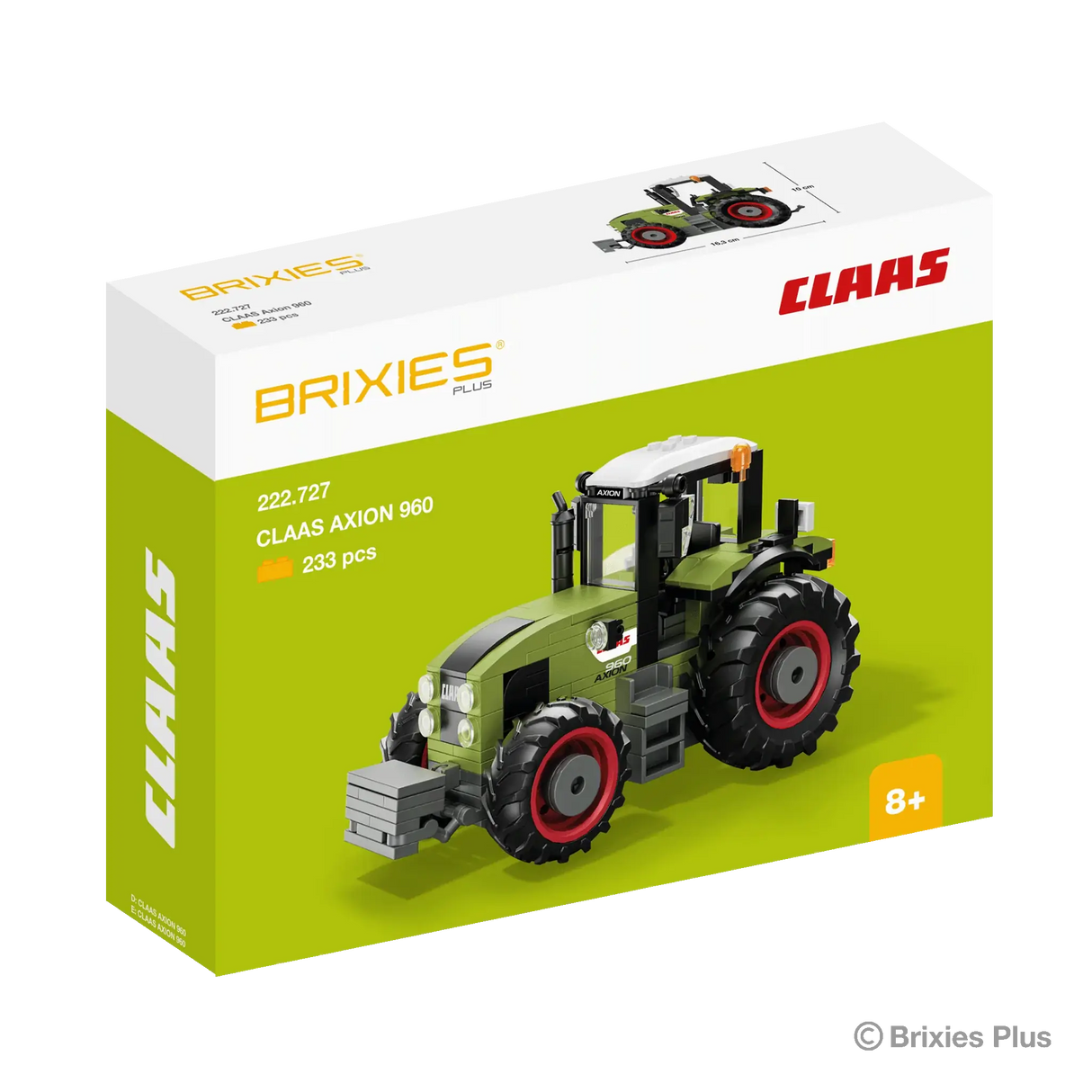 Oku brixies tractor Claas Axion 960