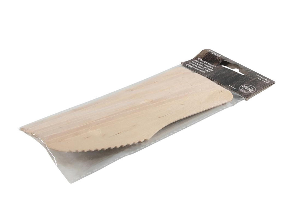 Kitchen tools wooden knife pack of 12 pieces