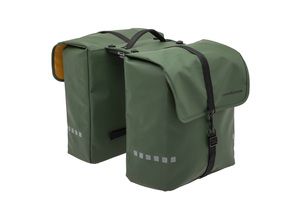 New Looxs Odense Double Bicycle Bag - Green