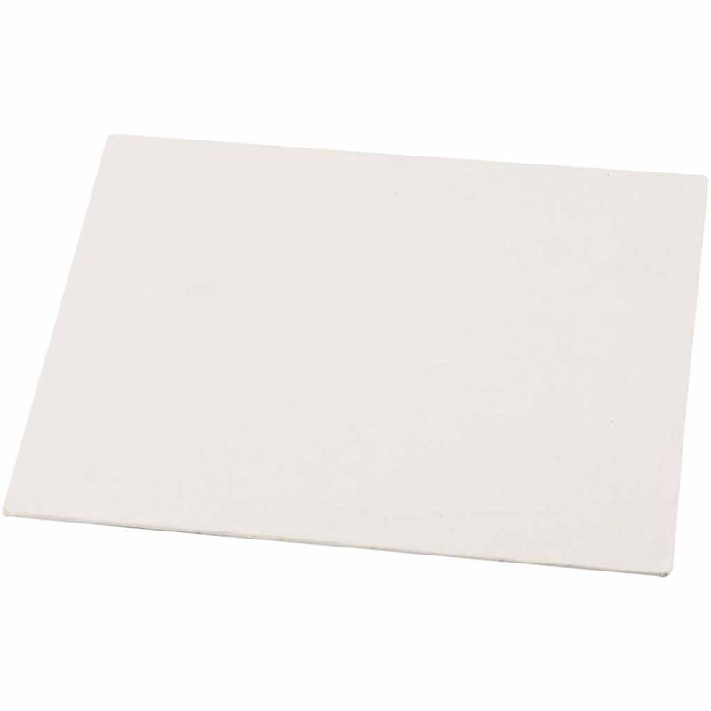 Creativ company canvas paneel, a4, afm 21x29,7 cm, dikte 3 mm, 280 gr, wit, 10 stuk 1 doos