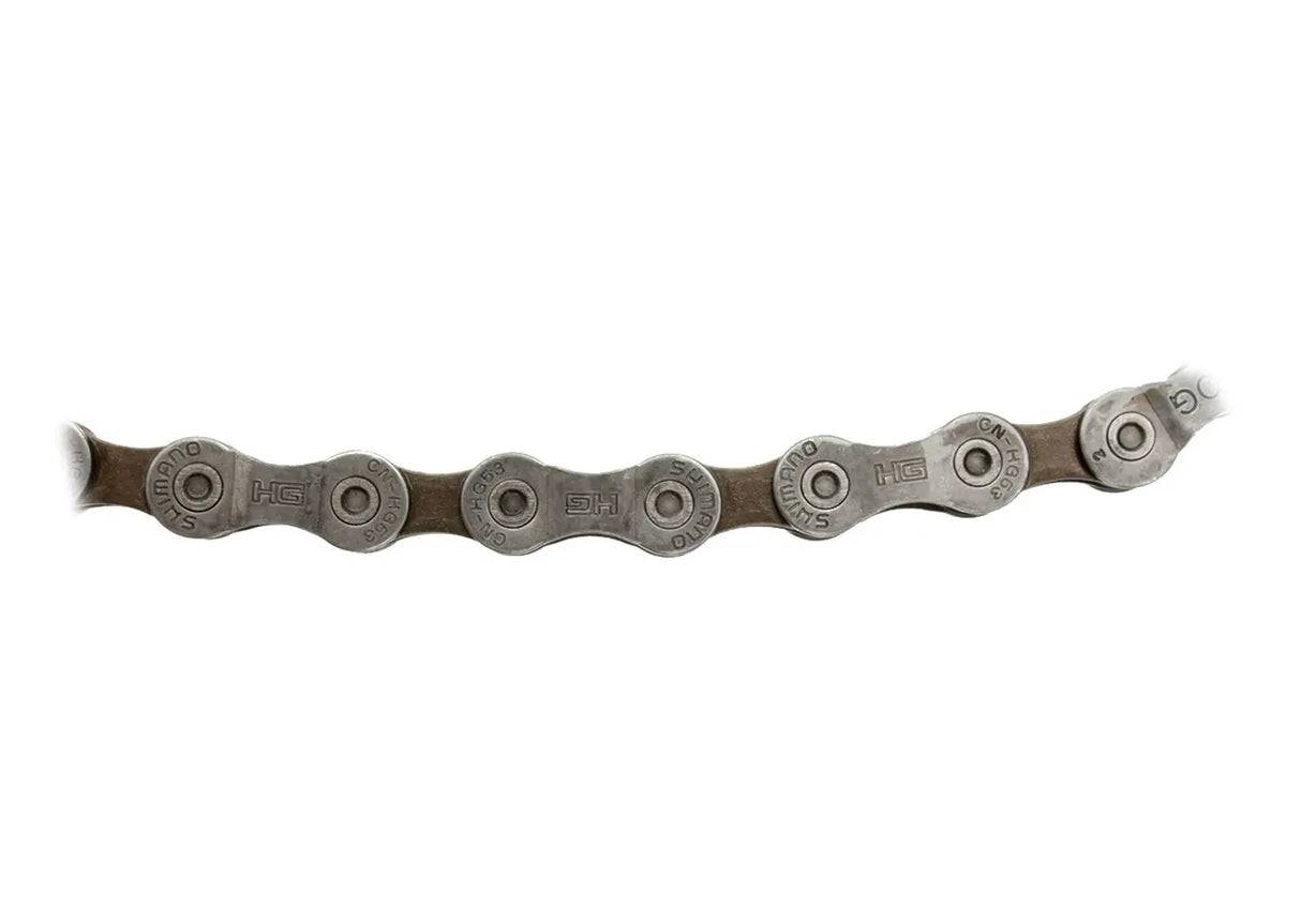 Shimano HG53 bicycle chain - 9-speed - 304g - Silver