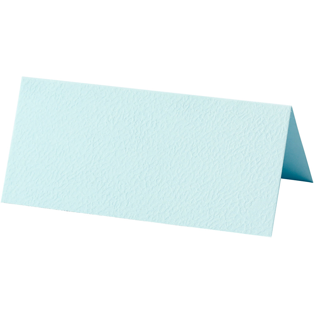 Creativ Company name cards Light blue, 20st.