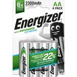 Rechargeable batteries Energizer Extreme 1.2V AA