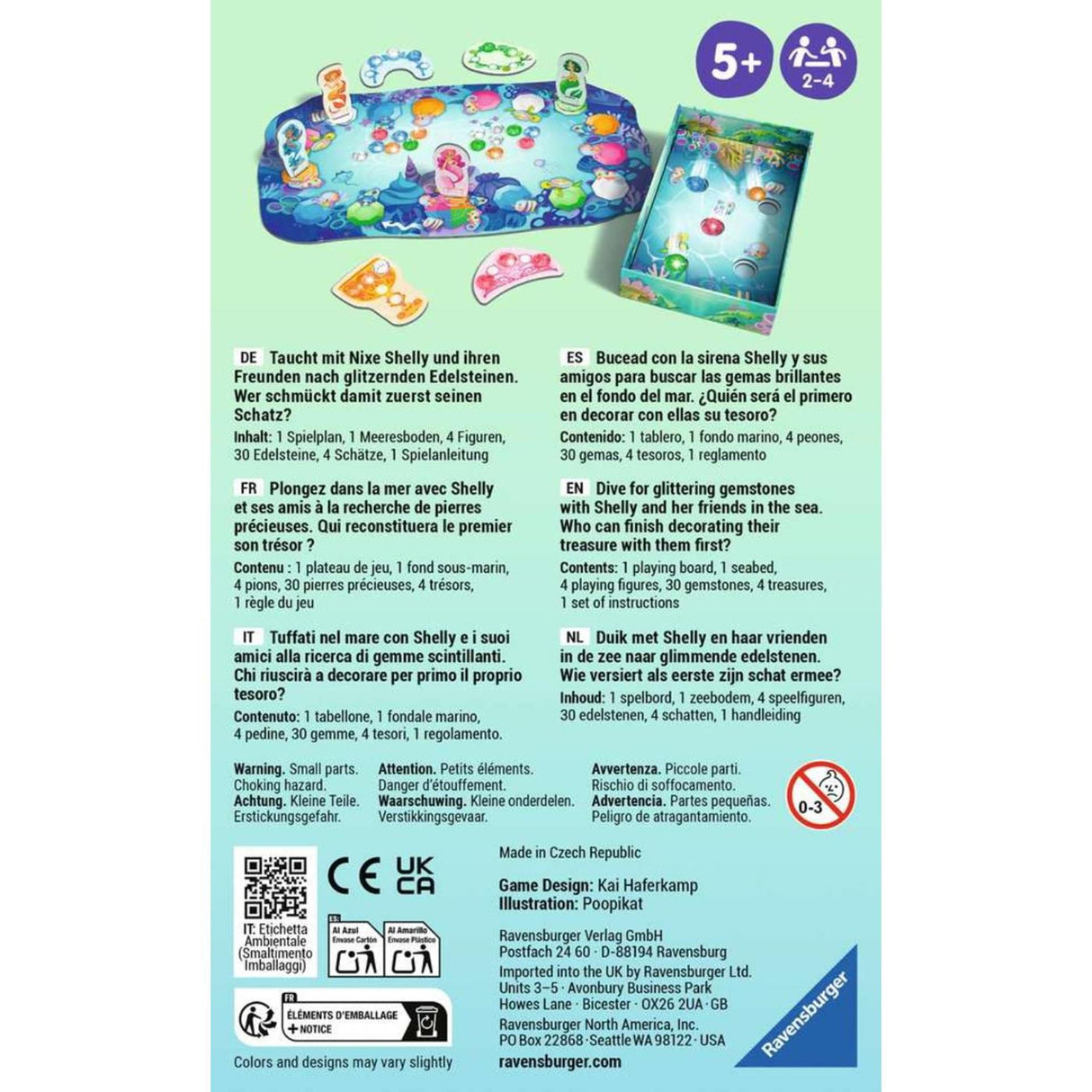 Ravensburger shelly ocean pocket game