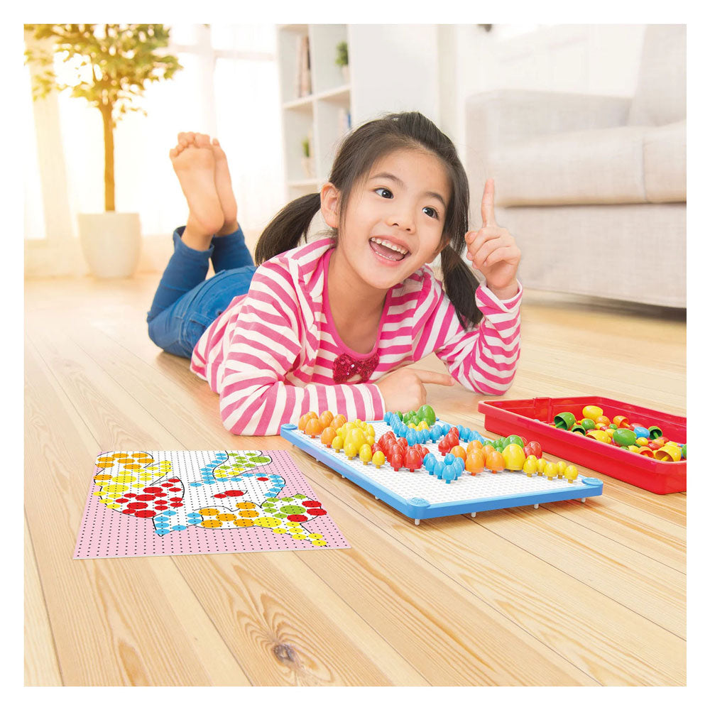 Mozaika Quercetti Inkoek, 160 kolíků