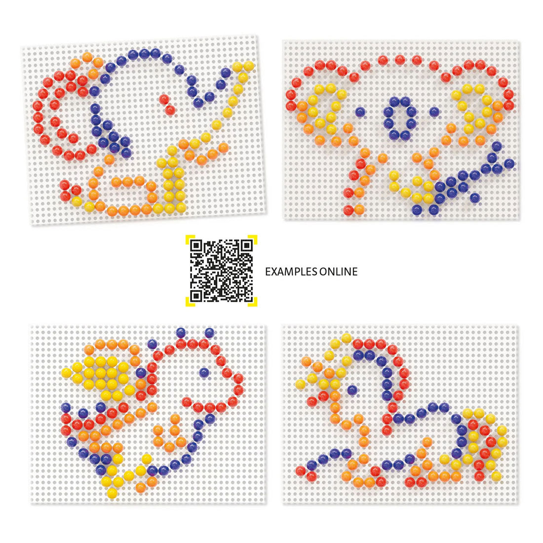 Quercetti Instek Mosaic, 100 zatičev