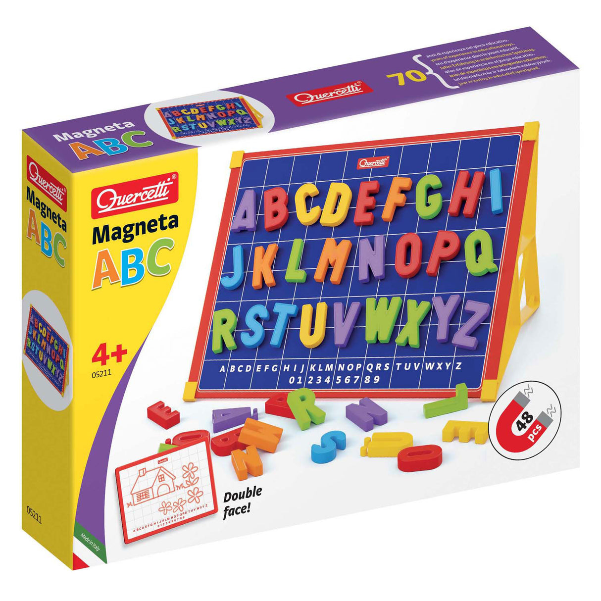 Magnetická deska Quercetti ABC