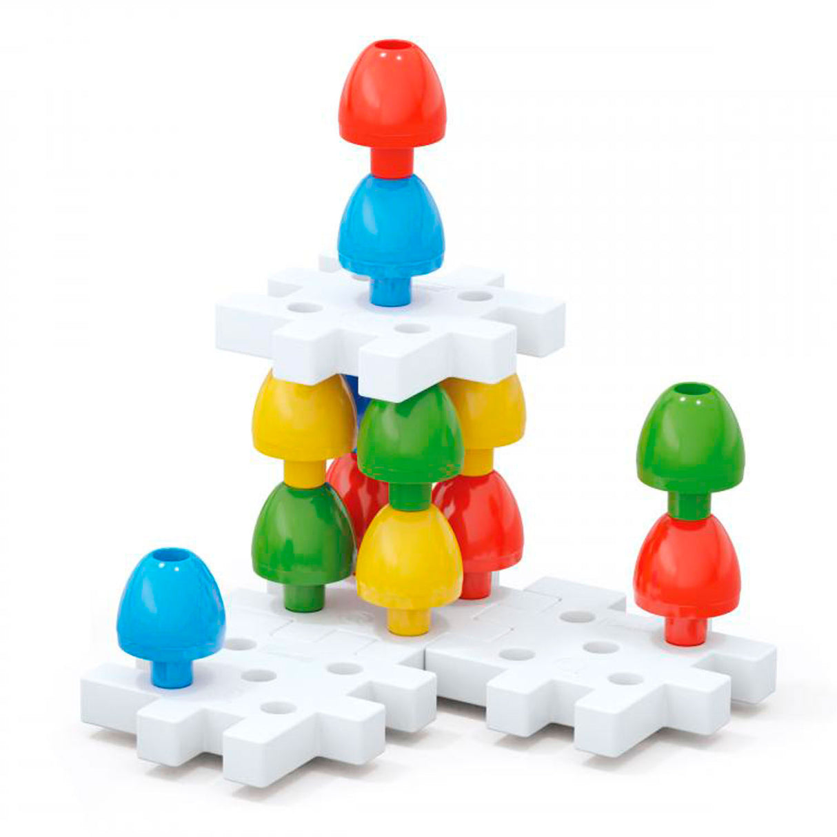 Quercetti jumbo insert pins, 20pcs.