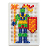 Quercetti įdėklas mozaika, 300 kaiščių