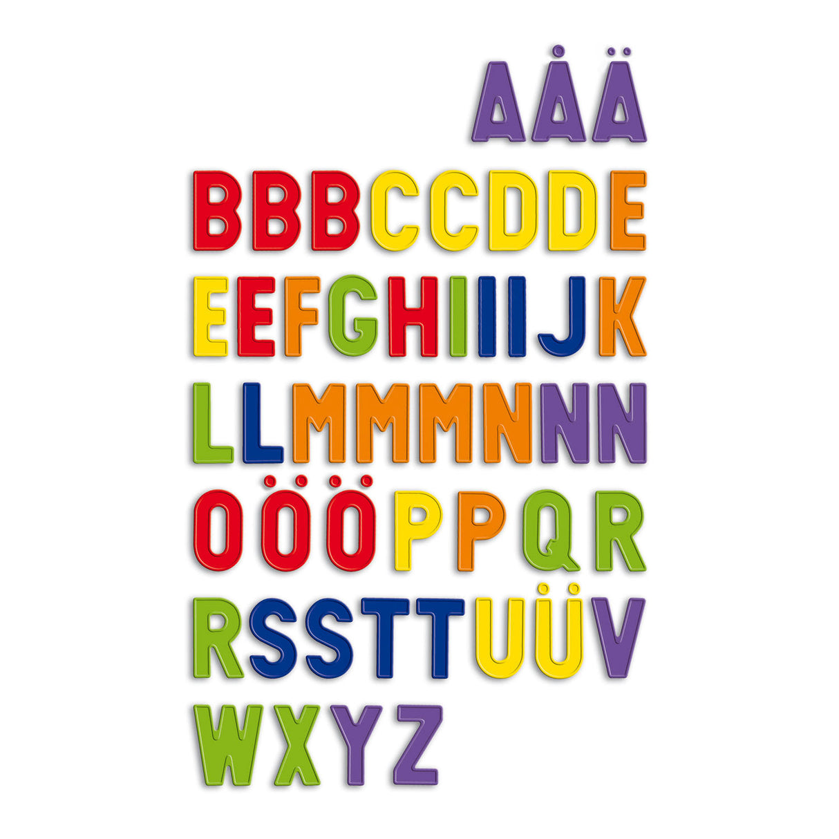 Quercetti ABC Magneten Capital Letters, 48º.