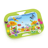 Quercetti Nature Fun Fun y clavijas insertan mosaico, 316 uds.