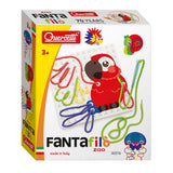 Quercetti fanta filo zoo laces stringing, 14dlg.