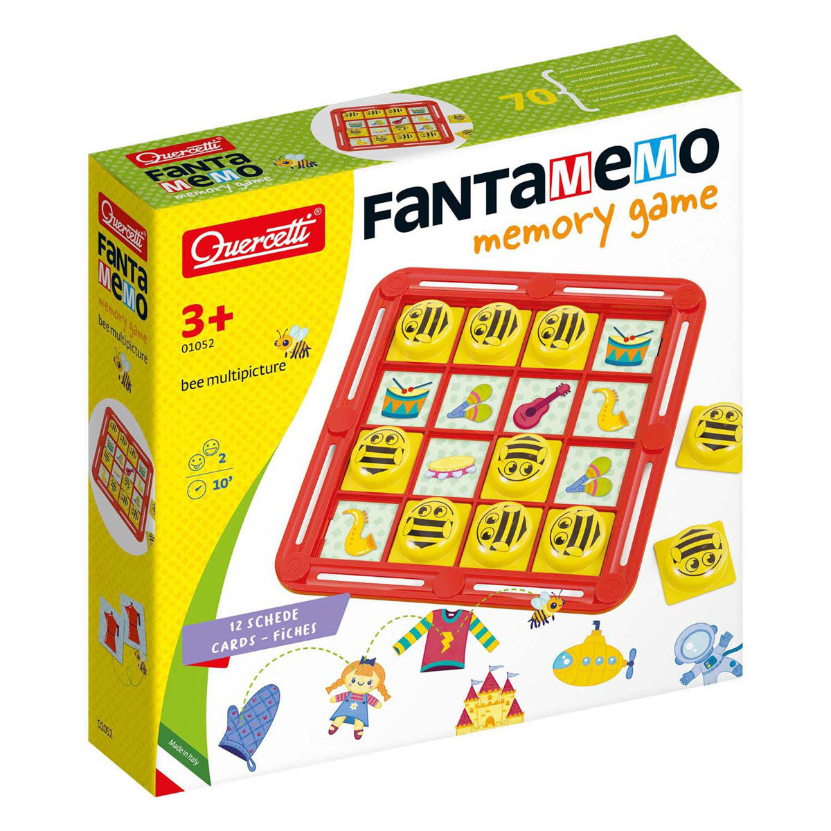 Quercetti fantamemo game at