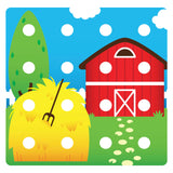 Quercetti Jumbo Peggy Evo Insteek Mosaic, 41 stift