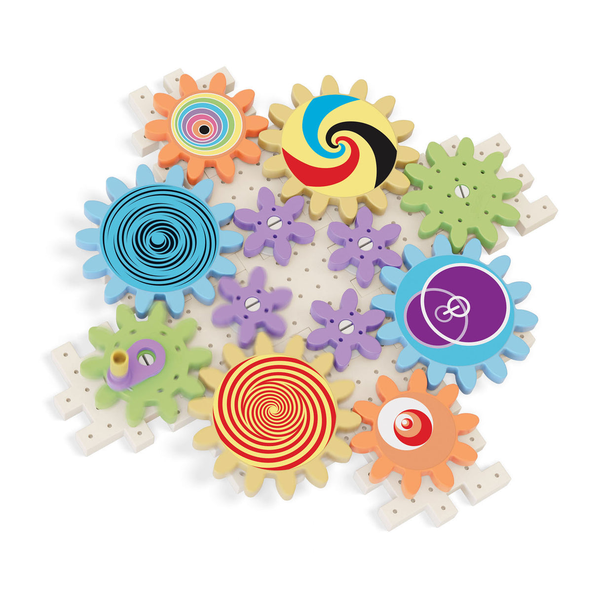 Quercetti Kaleido Gears Play Eco Gear, 38DLG.