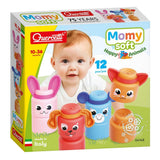 Quercetti momy soft dieren, 12dlg.
