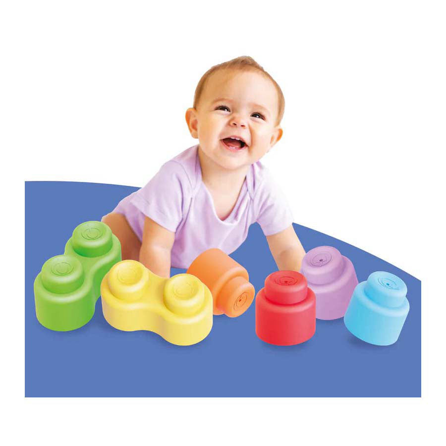 Quercetti momy soft bouwblokken - 28dlg.