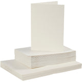 Creativ Company cards and envelopes off-white, 50 sets