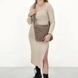 Beagles navarra schoudertas taupe