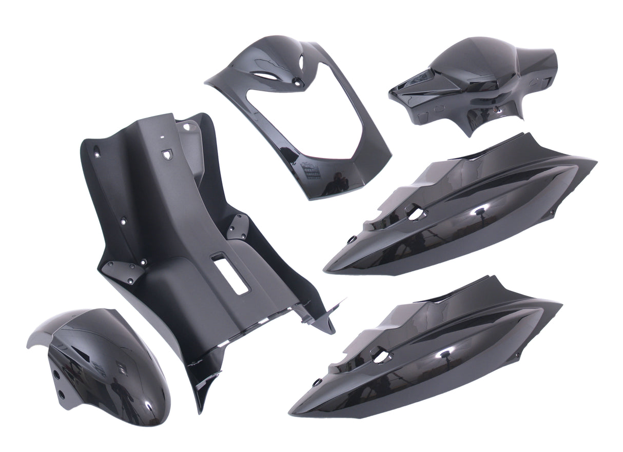 Edge Pointetet Agility 10 an 12 Zoll mat 2 Persoun Buddyeat op 1 Stéck 7 -Piece Black Metall