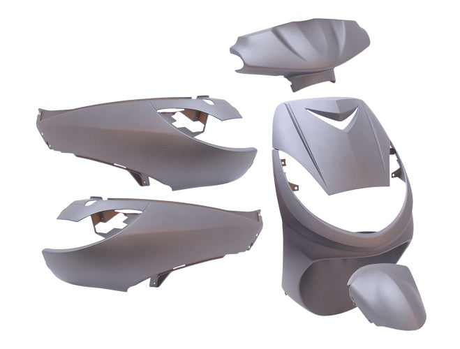 Edge Plate set vivacity up to 2008, 6-piece, matte gray