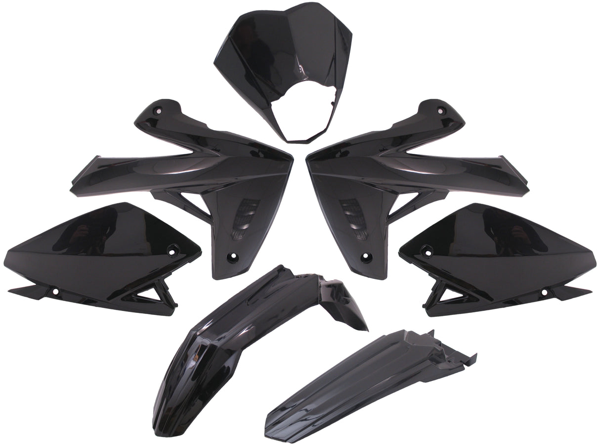 Edge Storge 7 -Stück für Rieju März 50 SM - Schwarz