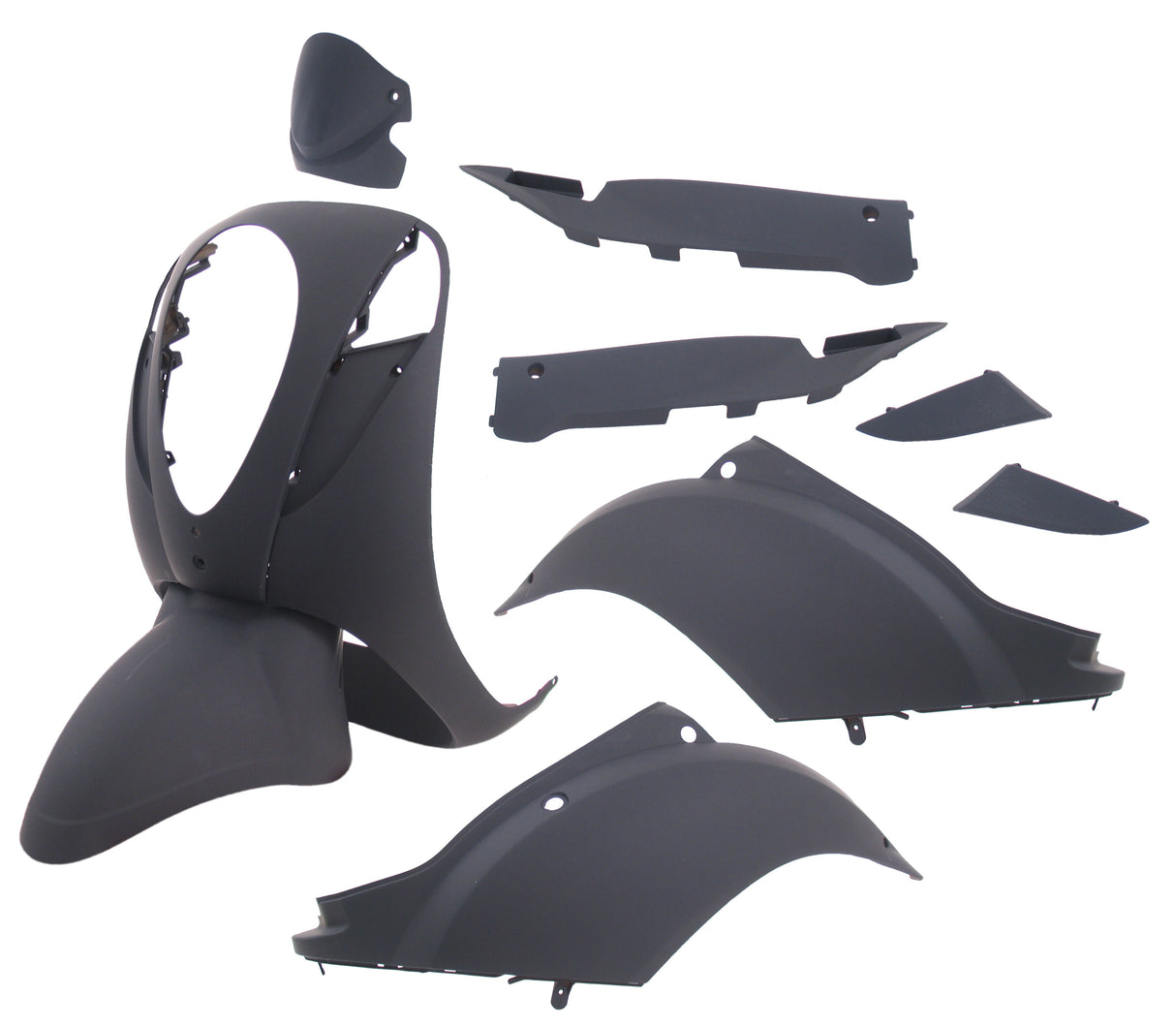 Edge Place 10 -piece for Sym Mio - Matt Black