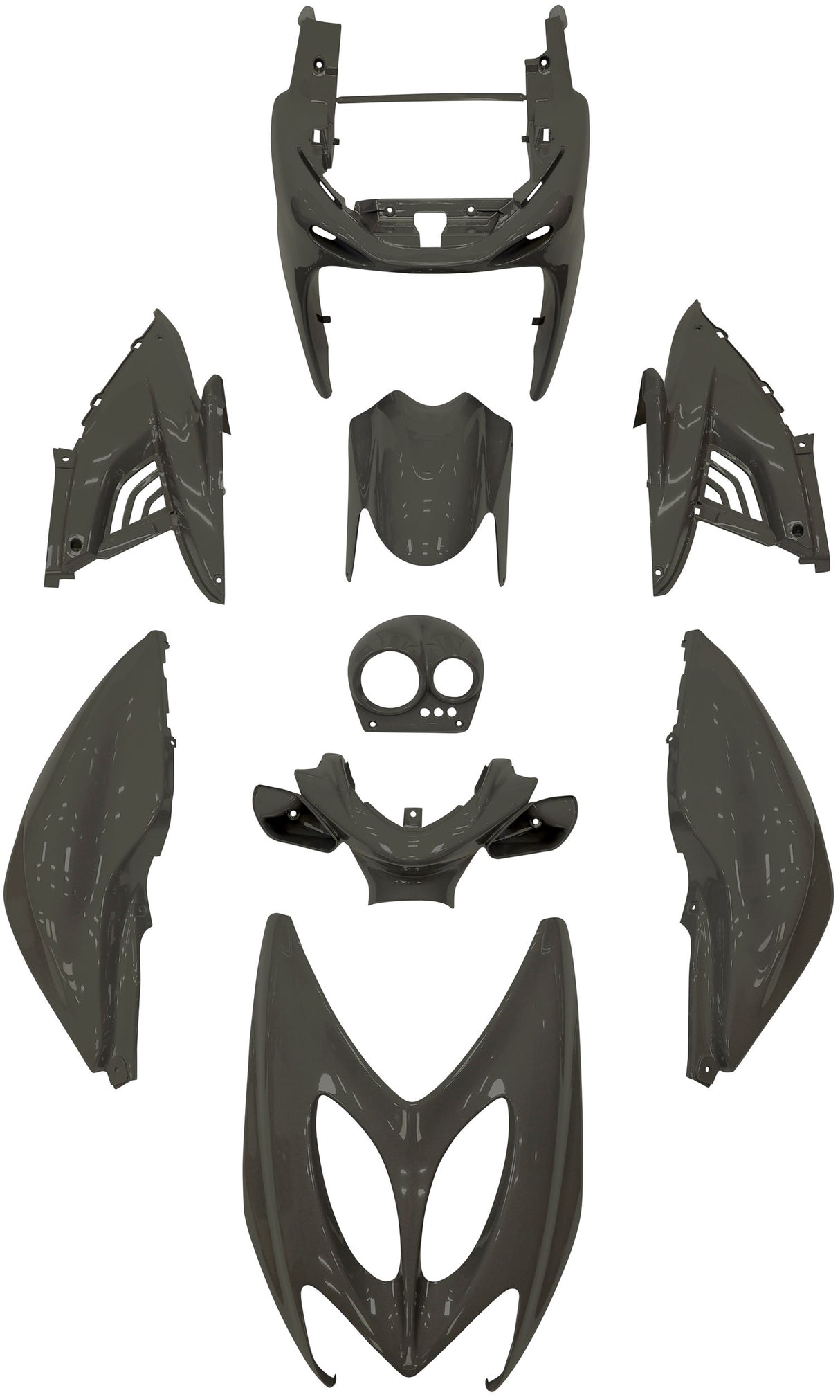 Rand speichert Yamaha Aerox 9 -Stück - Nardo Gray