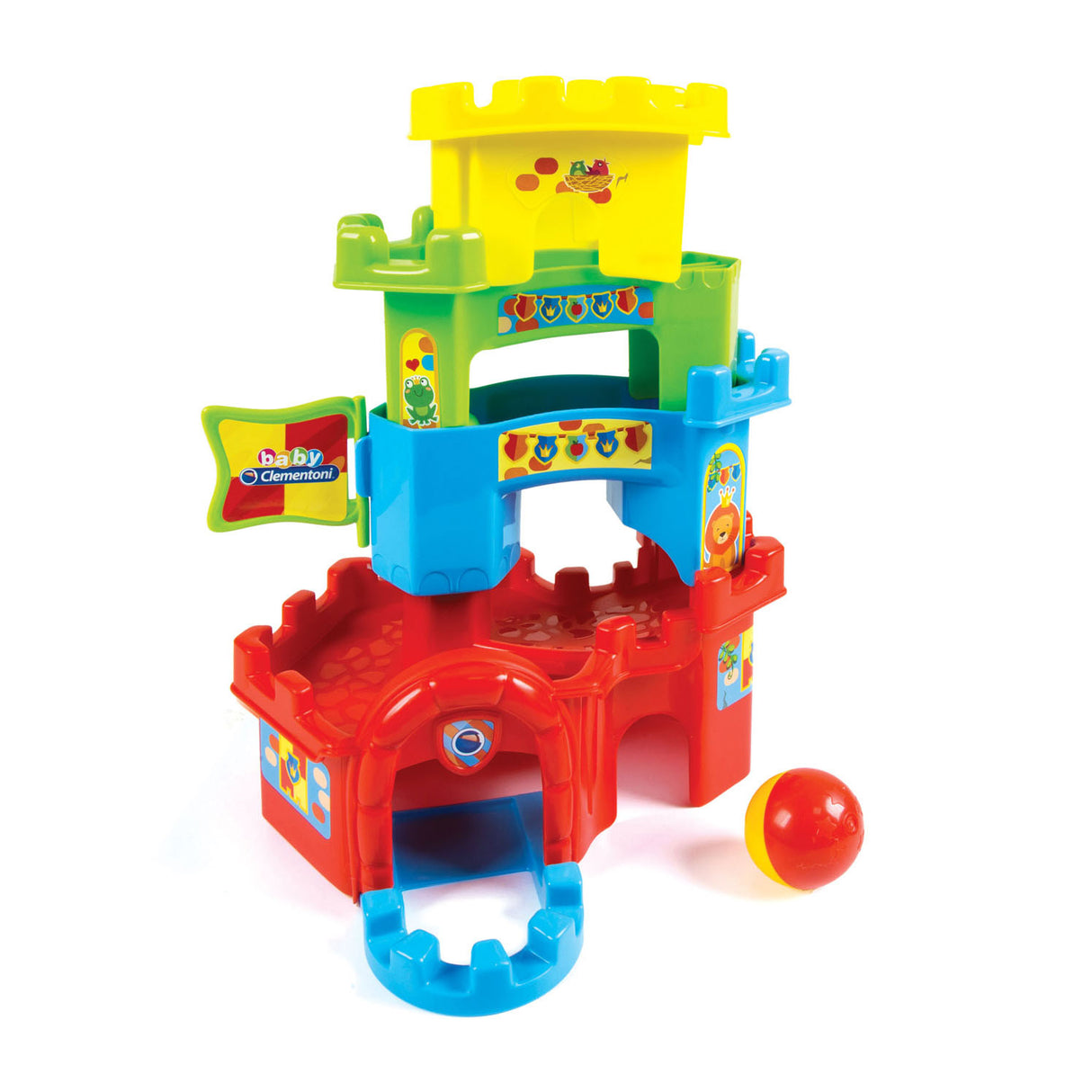 Clementoni Stacking Tower Castle with Ballenbaan