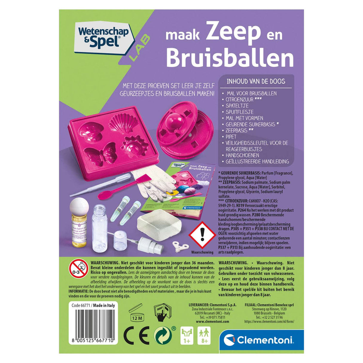 Science Game - Soap and Bruisballen