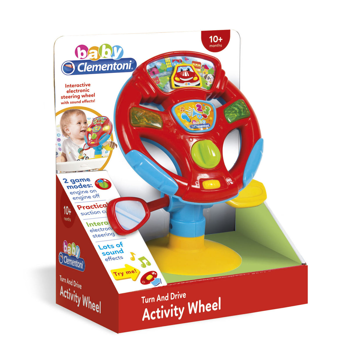 Clementoni playing steering wheel